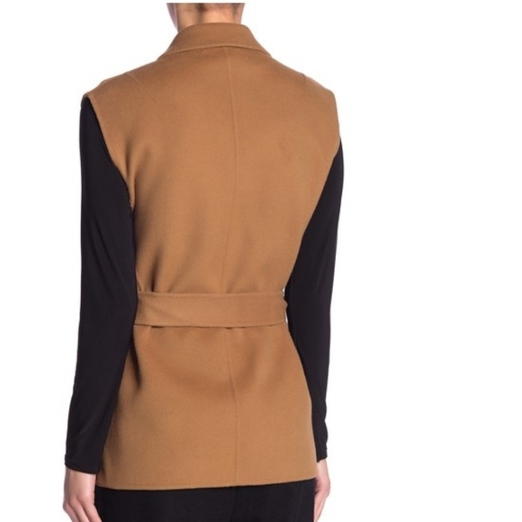 SOLD Rag & Bone Wool Blend Vest Brown Tan Medium - Picture 3 of 5